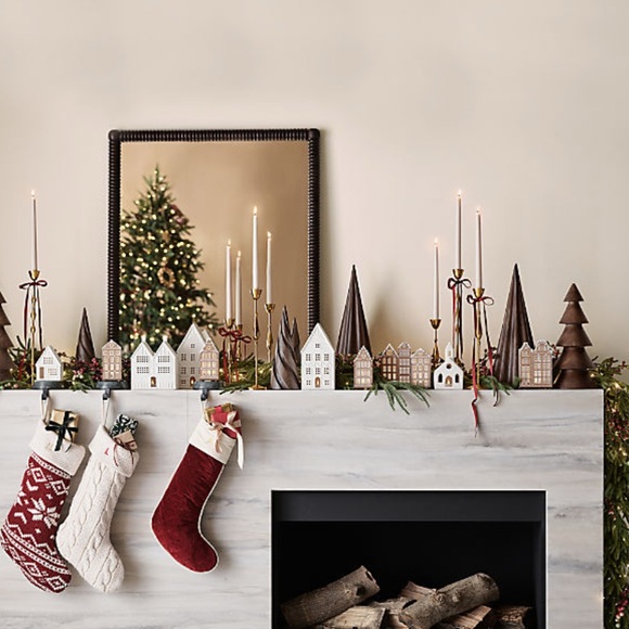 New! Crate&Barrel White Ceramic House X-Large - Picture 6 of 7